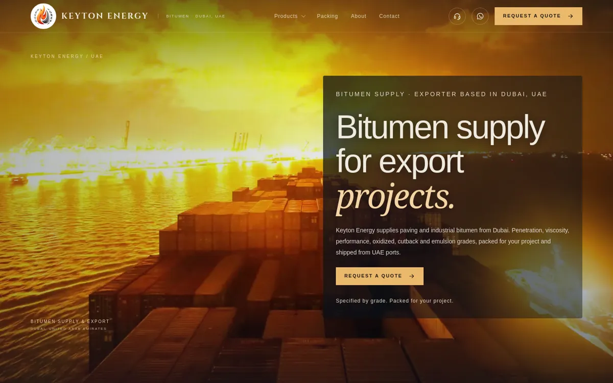 keytonenergy.com home page